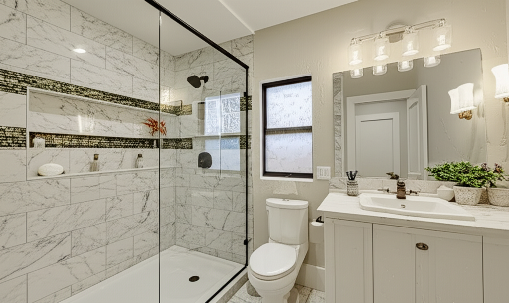 Shower makeover