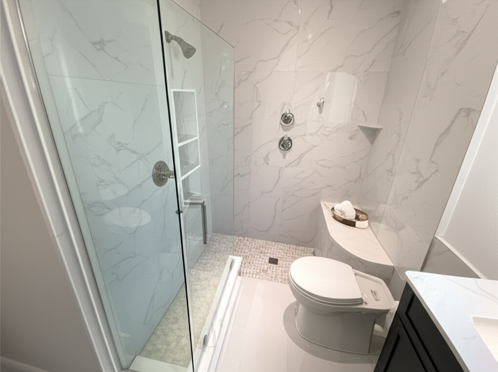 Shower makeover