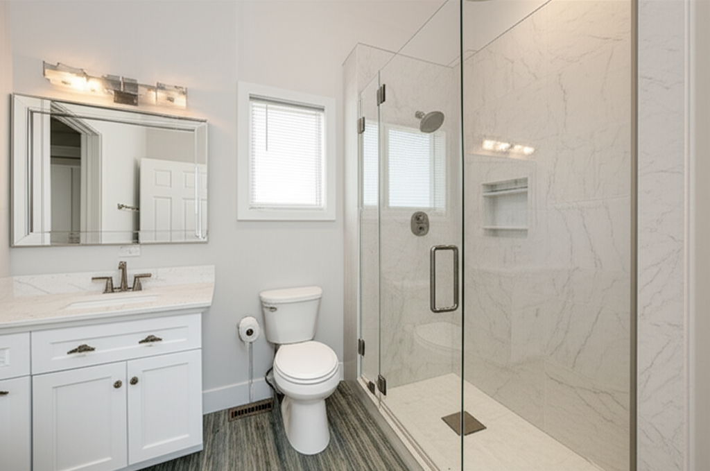 Shower makeover