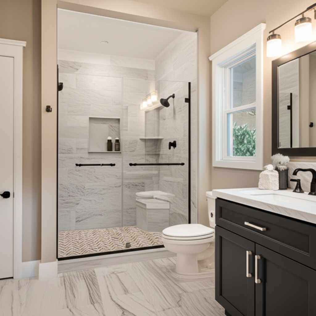 Shower makeover